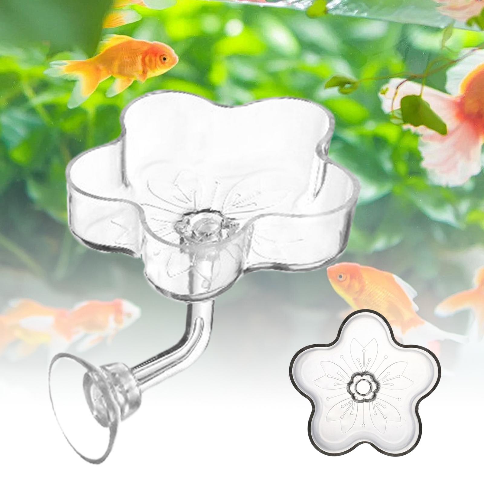 Aquarium Fish Jar - Fish Tank Feeder Aquarium Clear Dish