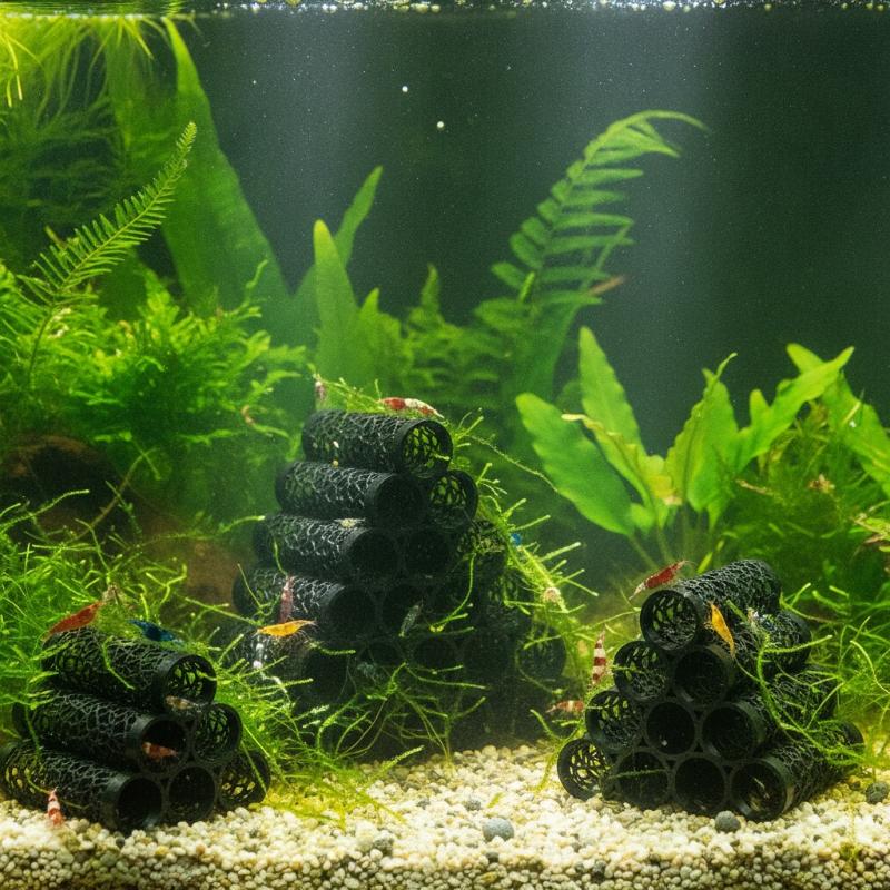 Aquarium Fish Cave - 3/6/9/10Pcs 3D Printed Fish Shrimp Hiding