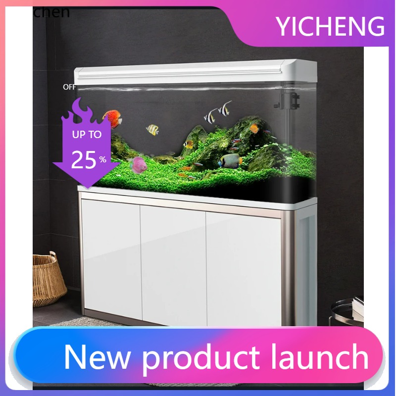 Aquarium Xxl - LYY fish tank aquarium household large,