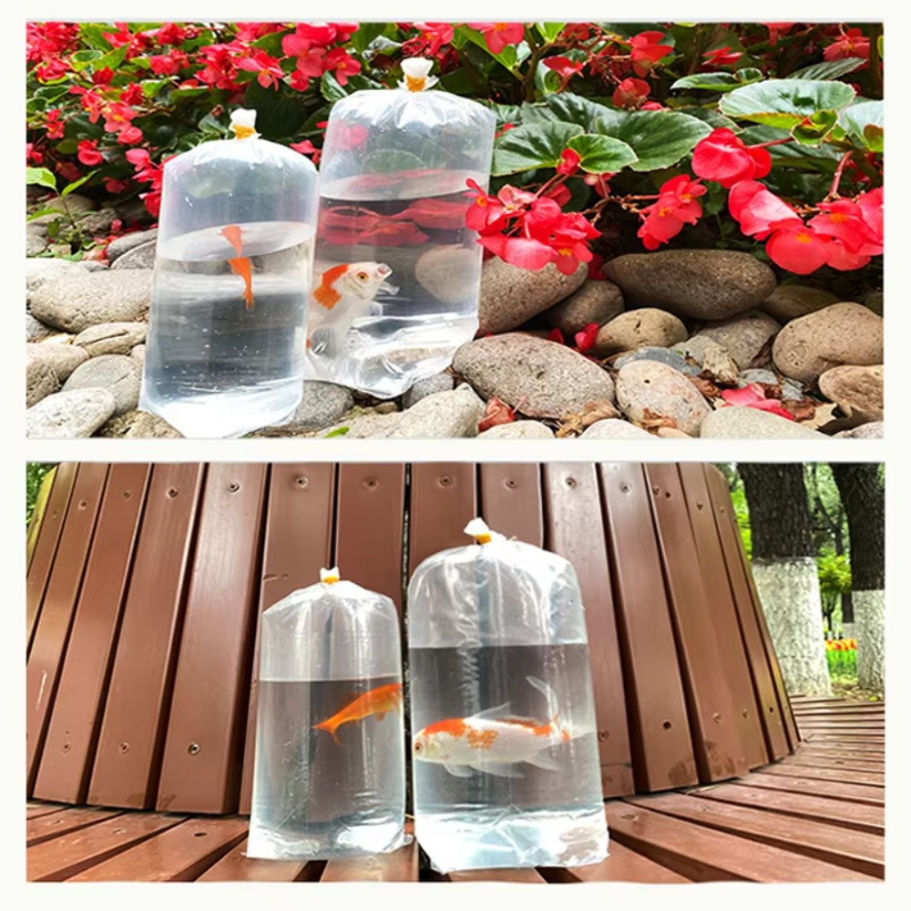 50PCS Aquarium Breathing Bags  - Aquarium Fish Delivery review and price