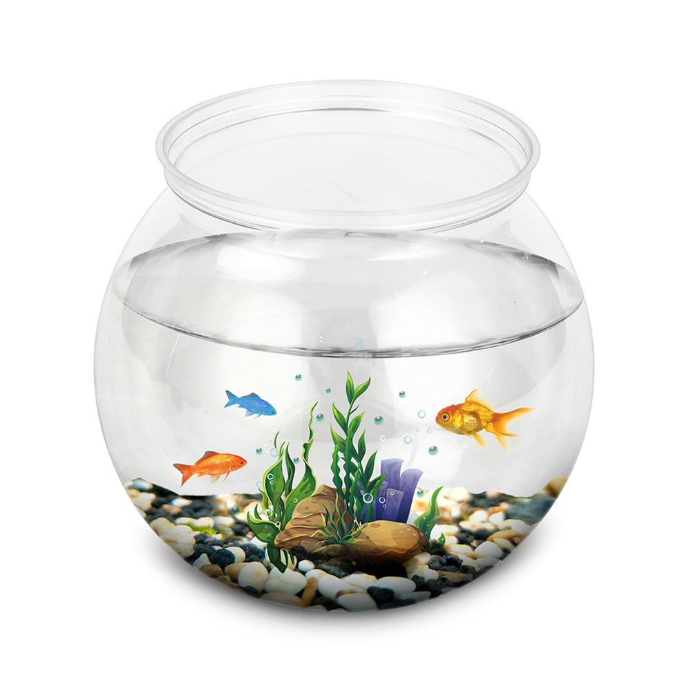 Fish Bowl Plastic L M S Sizes  - Aquarium Fish Jar review and price
