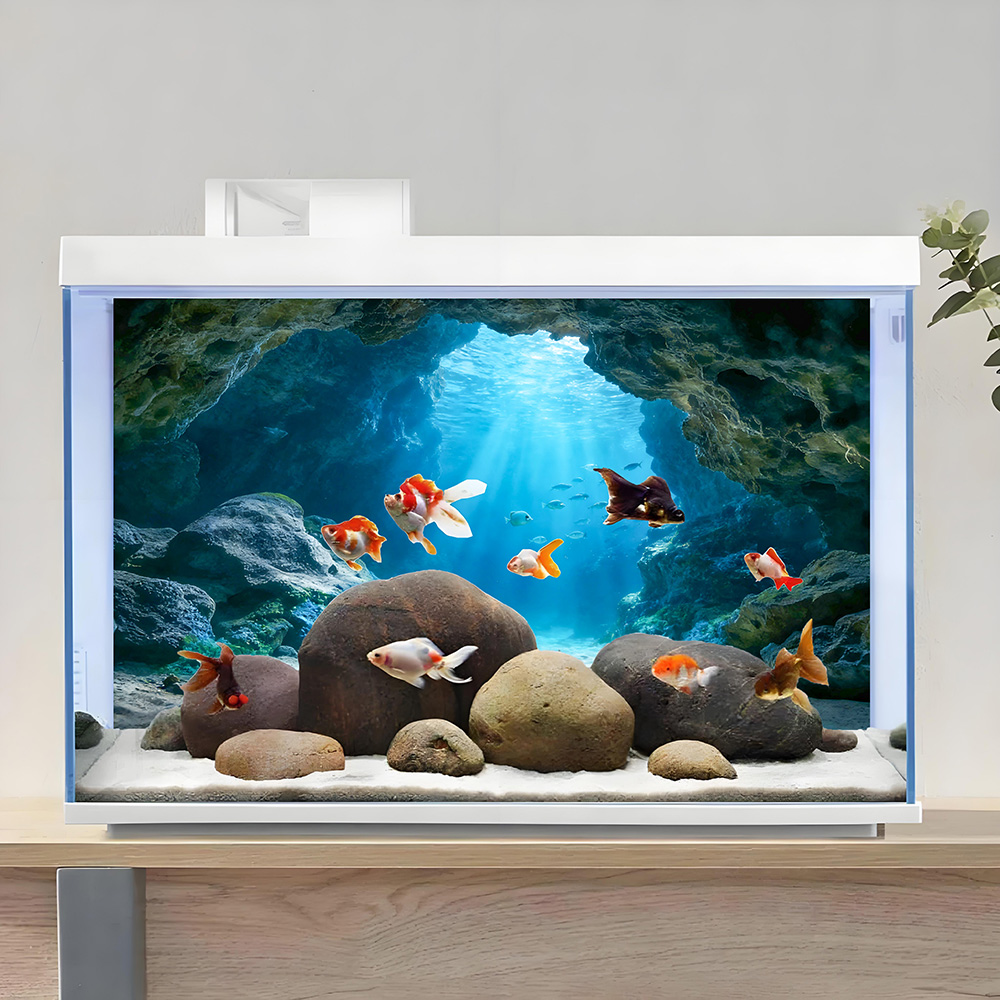 Deep Sea Blue Hole, Fish Tank  - Aquarium Fish Background review and price
