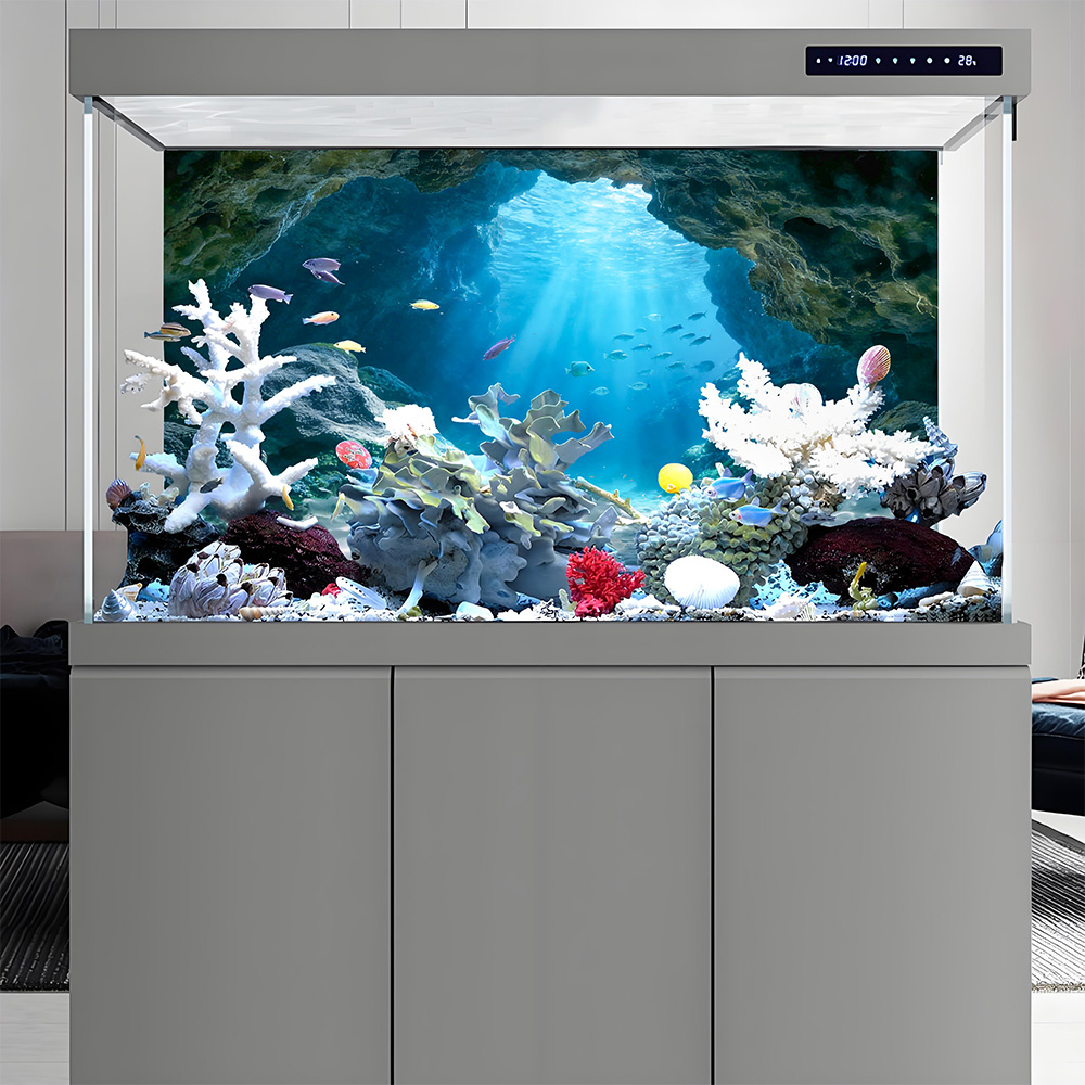 Deep Sea Blue Hole, Fish Tank  - Aquarium Fish Background review and price
