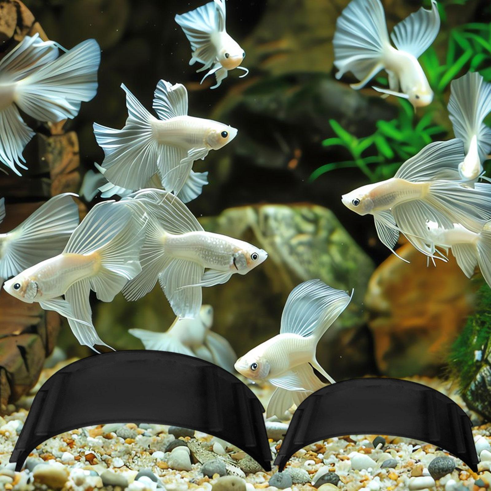 2 Pieces Aquarium Underground  - Aquarium Fish Cave review and price