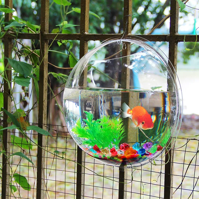 Pinsjar Acrylic Fish Bowl Wall - Aquarium Fish Background review and price
