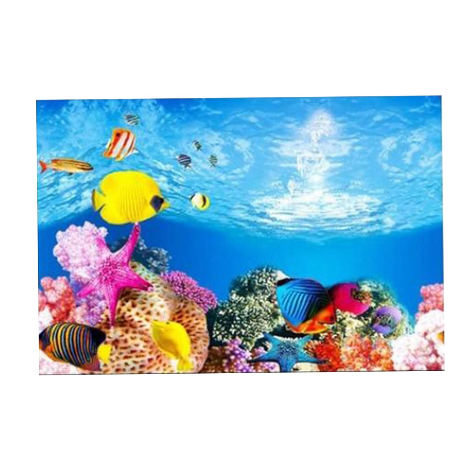 3D Effect Aquarium Background  - Aquarium Fish Poster review and price