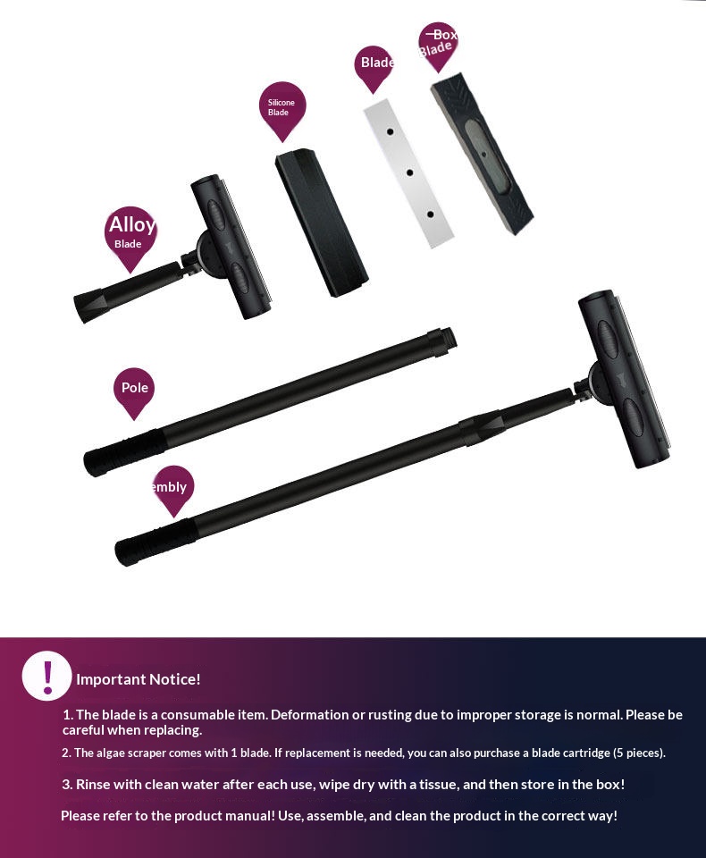 Aqua Medic aquarium brush, lon - Aquarium Fish Long review and price