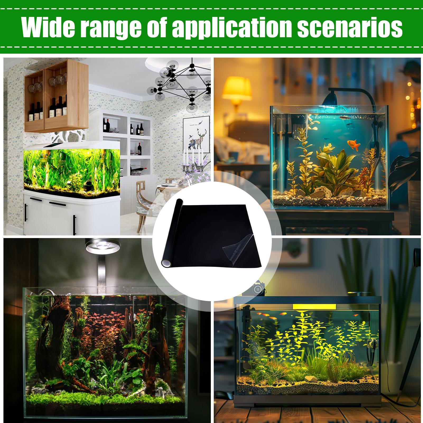 Fish Tank Background Static Cl - Aquarium Fish Poster review and price