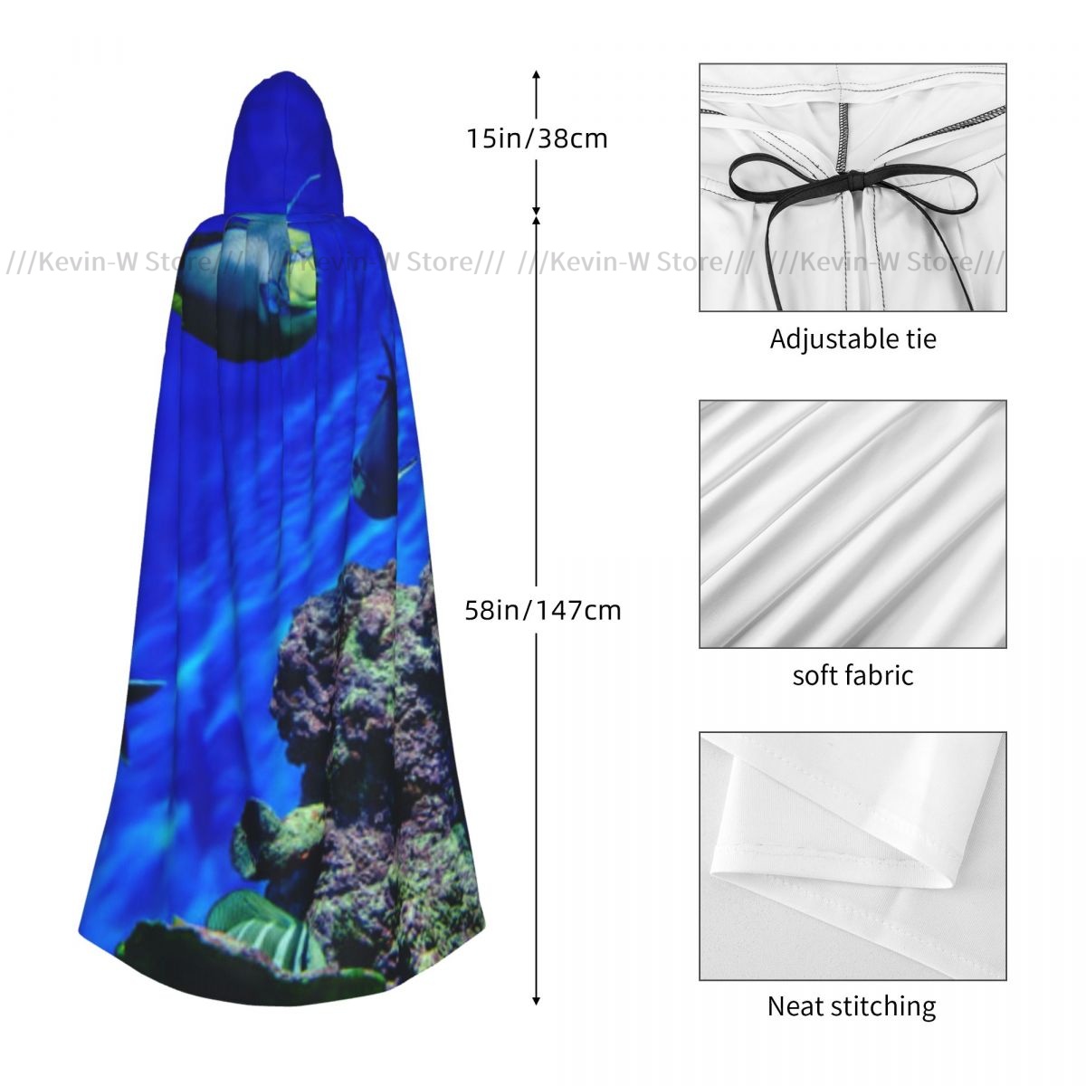 Unisex Witch Party Reversible  - Aquarium Queen Fish review and price