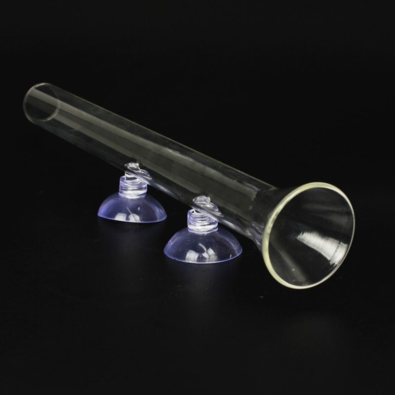 Glass Aquarium Feeder Tube Dis - Aquarium Fish Jar review and price