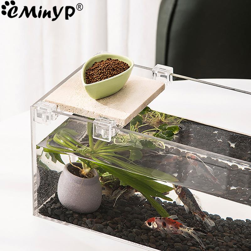 4Pcs Fish Tank Acrylic Clips f - Aquarium Fish Background review and price