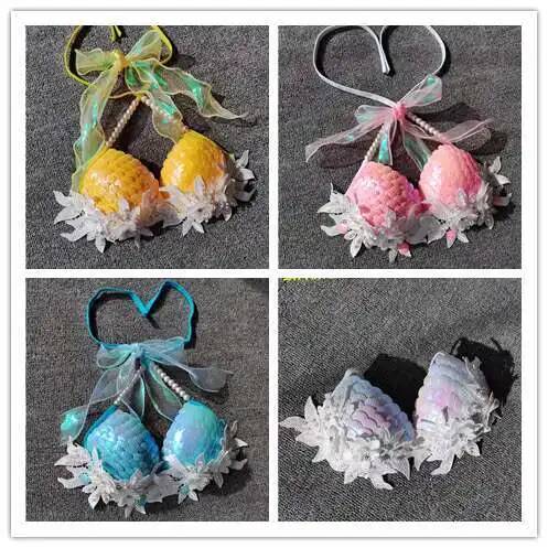 Mermaid Sequins Shell Bikini T - Aquarium Queen Fish review and price