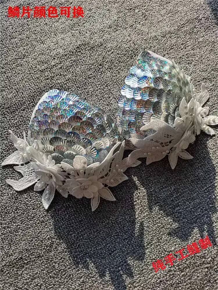 Mermaid Sequins Shell Bikini T - Aquarium Queen Fish review and price