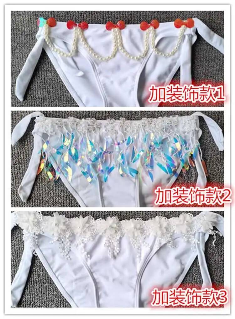 Mermaid Sequins Shell Bikini T - Aquarium Queen Fish review and price