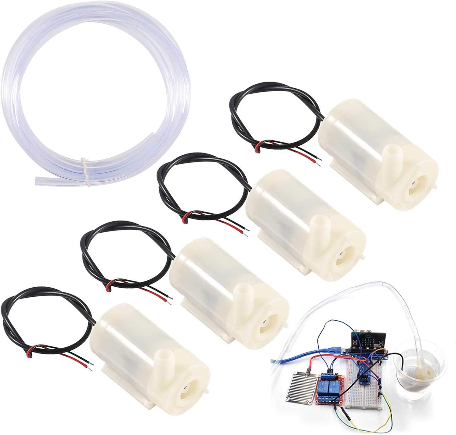 4PCS DC 3V 5V Micro Submersibl - Aquarium Fish Delivery review and price
