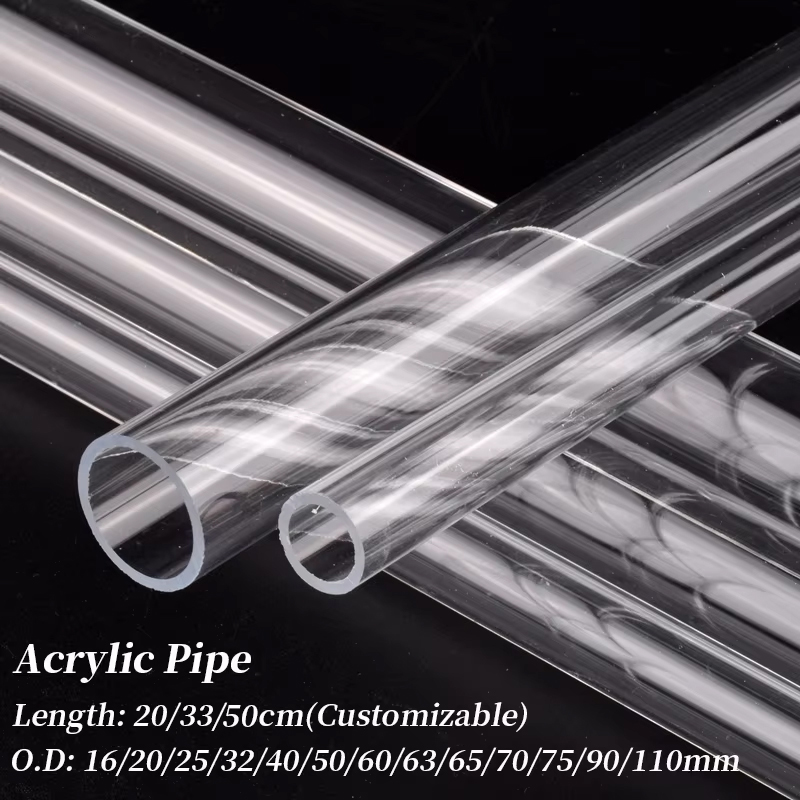 1Pc O.D 16~110mm Clear Acrylic - Aquarium Fish Long review and price
